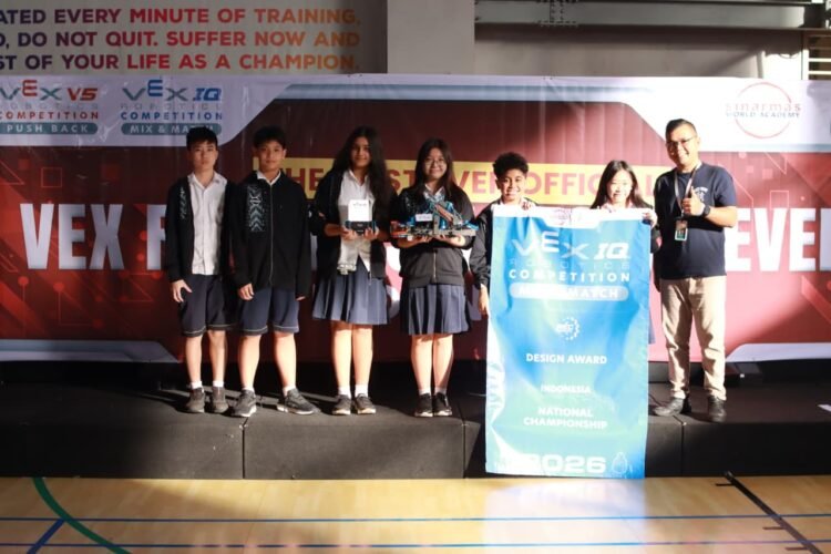 Borong Enam Gelar Nasional, SWA RoboKnights Wakili Indonesia ke Kejuaraan Dunia VEX Robotics AS