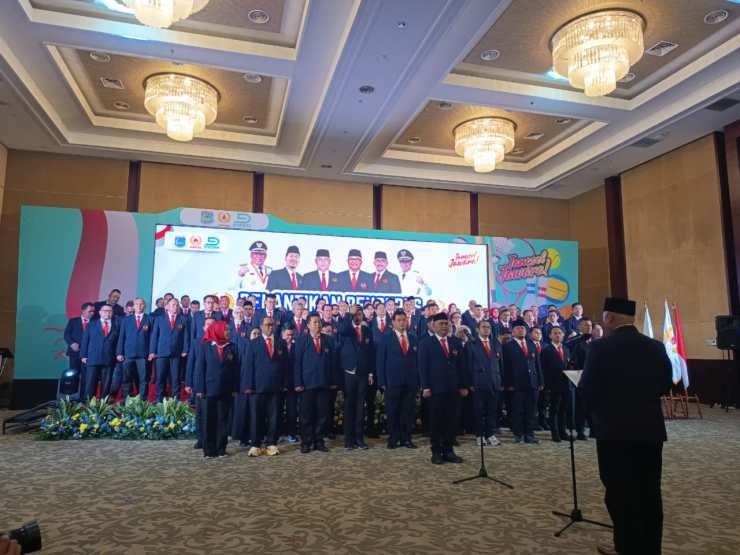 Pengurus KONI Tangsel Masa Bakti 2025–2029 Resmi Dilantik