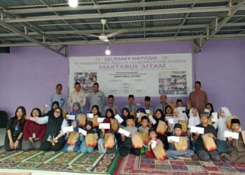 Indah Kiat Tangerang Santuni Anak Yatim di Pondok Aren dan Kelapa Dua