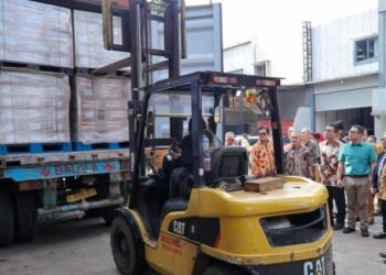 Pilar Saga Ichsan Lepas Ekspor Perdana Bumbu Masak PT Niaga Citra Mandiri ke Arab Saudi