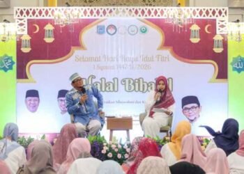 Halalbihalal DWP Tangsel, Pilar Saga Ichsan Ingatkan Jaga Sikap dan Kepercayaan Publik