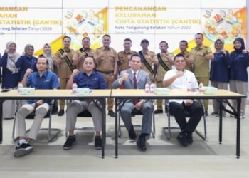 Diskominfo-BPS Tangsel Dorong Data Akurat Melalui Program Kelurahan Cinta Statistik