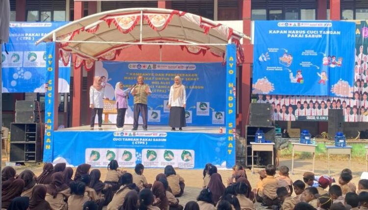 Dinkes Kabupaten Tangerang Kampanyekan CTPS di SDN Kiarapayung