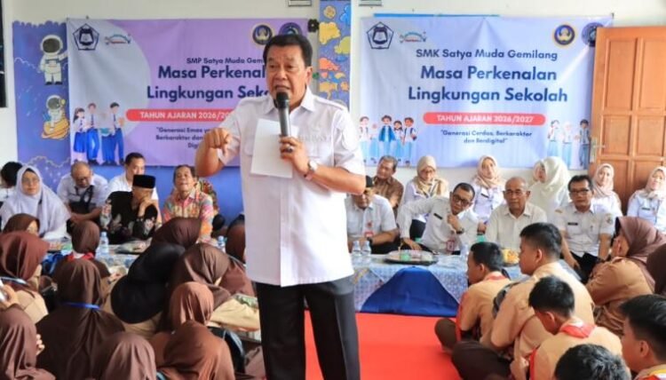 Bupati Maesyal Rasyid Motivasi Pelajar SMP dan SMK Satya Muda Gemilang