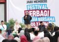 Intan Nurul Hikmah Hadiri Festival Berbagi Bahagia Bersama 200 Anak Yatim di Kecamatan Curug