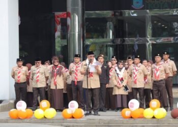 Bulan Bakti Pramuka 2026, Benyamin Davnie: Tangsel Siapkan Generasi Berkarakter Lewat Prasiaga