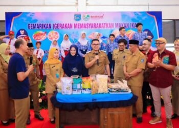 Pilar Saga Ichsan Ajak Warga Tangsel Gemar Makan Ikan demi Generasi Sehat dan Bebas Stunting