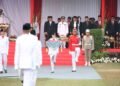 Penurunan Bendera Merah Putih HUT ke-81 RI di Tangsel, Pilar Saga Ichsan: Generasi Muda Harapan Bangsa