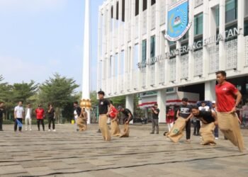 HUT ke-81 RI, Perangkat Daerah Pemkot Tangsel Adu Kekompakan Lewat Beragam Lomba