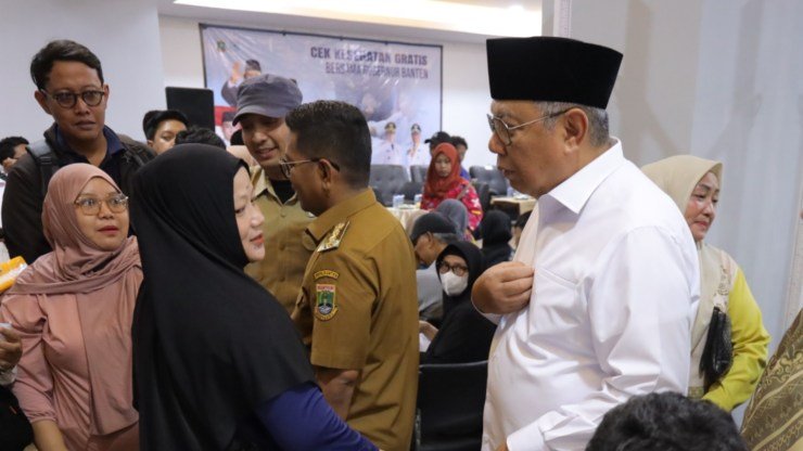 CKG Tangsel Capai 48 Persen, Benyamin Davnie Dorong Warga Manfaatkan Layanan Kesehatan Gratis