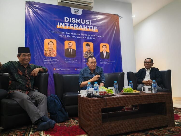 Akademisi, Praktisi Hukum dan Eks Pimpinan KPK Sepakat Reformasi Kejaksaan Harus Dipercepat