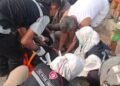 Motor Ditabrak Truk di Jalan Raya Serang, PSC 119 Dinkes Kabupaten Tangerang Bergerak Cepat Tangani Korban