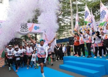 Bupati Tangerang Moch Maesyal Rasyid Lepas Ribuan peserta Tangkab Fun Run 2026
