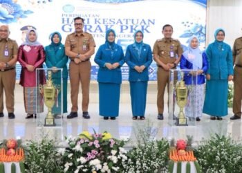 HKG PKK ke-54 Kabupaten Tangerang, Rismawati Maesyal Rasyid Dorong Kolaborasi untuk Indonesia Emas 2045