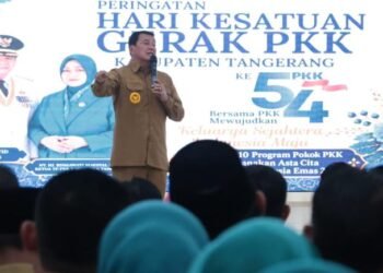 HKG PKK ke-54 di Kabupaten Tangerang, Maesyal Rasyid Tekankan Penguatan 10 Program Pokok PKK