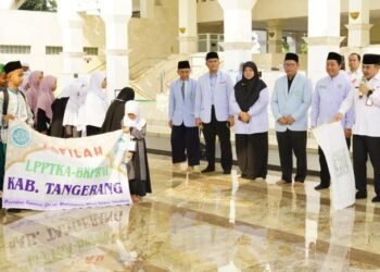 Sekda Soma Atmaja Lepas Kafilah FASI Kabupaten Tangerang untuk Berlaga di Tingkat Provinsi Banten